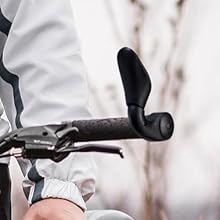 Questi retrovisore bici si adattano facilmente a barre di caduta di 16-20 mm di diametro