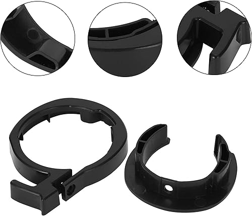 Fibbia con Anello di Protezione Chiuso e Anello di Bloccaggio Interno Compatibile con Scooter Elettrico Segway Ninebot Max G30 - Ysert