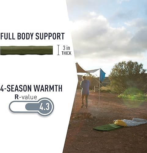 Sea to Summit Materassino Isolante Camp Plus Selfinflating - Ysert