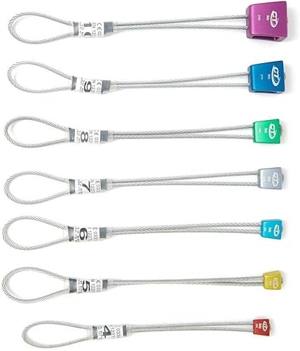 Climbing Technology Set Serie Nuts dalla Misura 4 alla 10, Multicolore, 4-10 - Ysert
