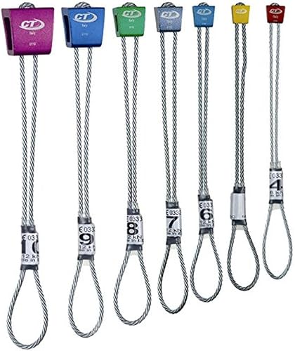 Climbing Technology Set Serie Nuts dalla Misura 4 alla 10, Multicolore, 4-10 - Ysert