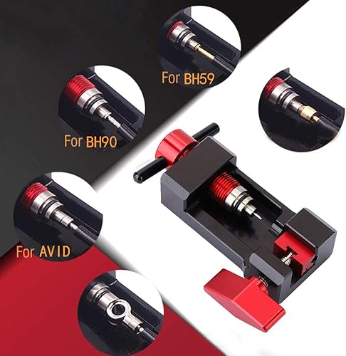 Attrezzo del Tubo dell'olio Bici in Lega di Alluminio, Collegamento della Conduttura di Scarico Ago della Bicicletta Che Inserisce l'attrezzatura del Supporto - Ysert