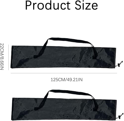 2 pezzi Borsa da yoga da donna 22*125cm Sacca Custodia Tappeto Palestra e Pilates da yoga con tasca per bottiglie tracolla regolabile Sacca per Tappetino con Coulisse per Treppiede da yoga accessorio - Ysert