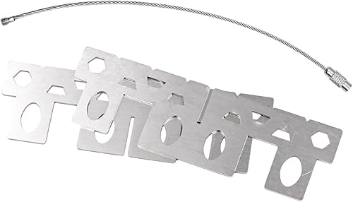 Fornello ad alcool Supporto a croce Supporto fornello Multi utensile Mini fornello da campeggio portatile in acciaio inossidabile per campeggio all'aperto Escursionismo Picnic - Ysert