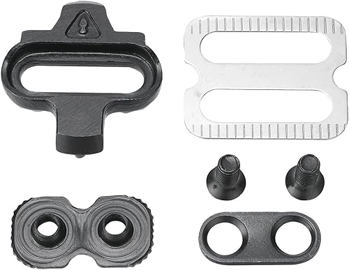 M-WAVE Peasy, Pedale Combinato, Doppia Funzione, Corpo e Gabbia in Alluminio, ASSE CNC Crmo, con Cuscinetti a Sfera industriali. Unisex Adulto, Nero/Argento, Taglia Unica - Ysert