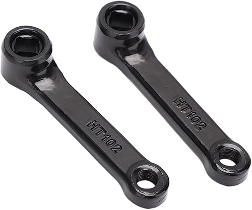 Pratica Guarnitura per Bicicletta, Pedivella per Bicicletta in Alluminio, Versatile per Biciclette, Cyclette - Ysert