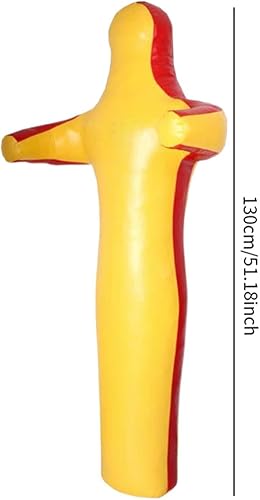 Manichino da Lotta Manichino da Lotta Sacco da Boxe Jiu Jitsu Vuoto Sacco da Boxe da Lancio Sacco da Judo Manichino da Judo per Kickboxing Judo Karate - Ysert