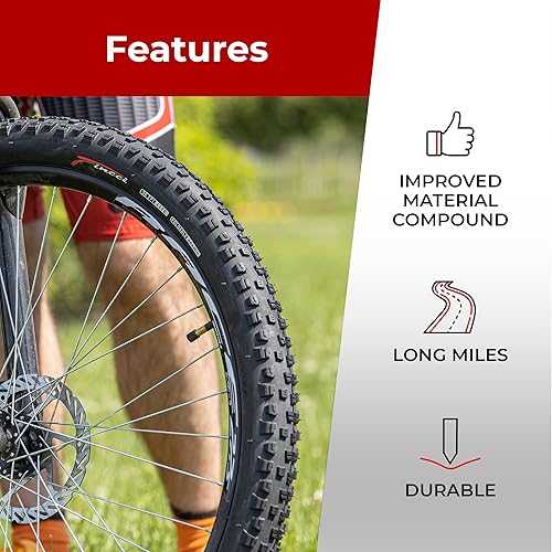 Copertone mtb 27.5 x 2.35 Pollici - Coppia Pneumaticos Pieghevole MTB 27.5 Strada 60 TPI, Gomme Maori 27,5 per Bici Elettrica, Ibrida, Mountain bike 60-584 - Confezione da 2 - Ysert