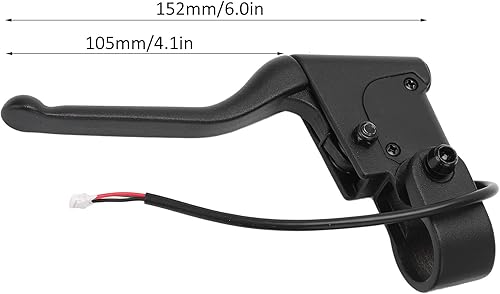 Maniglia del Freno per Scooter Elettrico, Leva del Freno Sinistro e Destro in Lega di Alluminio Compatibile con M365, G30 - Ysert