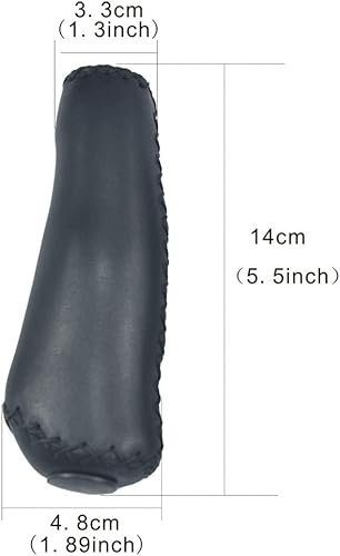 UPANBIKE Bike Grips Design ergonomico in Pelle Cucito a Mano a Pressione del Manubrio per Mountain Bike Strada Bicicletta Pieghevole Bici - Ysert