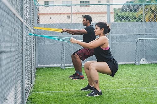 Training Band Banda Fascia Elastica di Resistenza per Fitness Crossfit Allenamento per Uomini e Donne 45 Kg. - Ysert