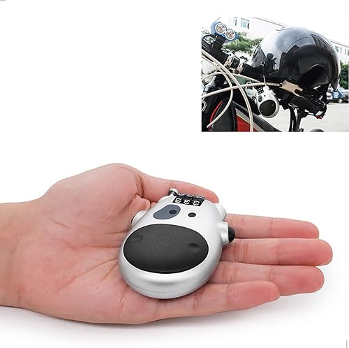 Lucchetto per Bicicletta Bici Catena - lucchetto a combinazione retrattile da 80 cm Antifurto a Combinazione a 3Cifre per Biciclette, Motocicli, Scooter, Cancelli.Facile da rasportare. - Ysert