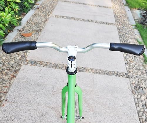 UPANBIKE Bike Grips Design ergonomico in Pelle Cucito a Mano a Pressione del Manubrio per Mountain Bike Strada Bicicletta Pieghevole Bici - Ysert