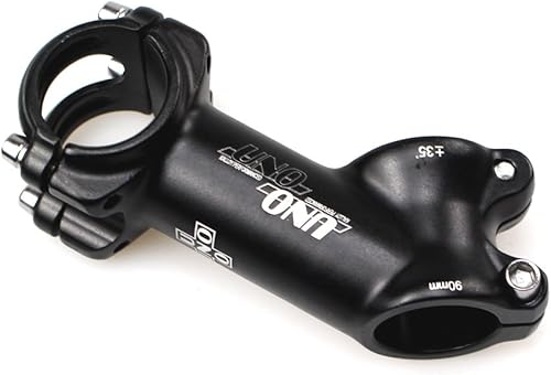 FOMTOR Attacco Manubrio 25.4 90mm Attacco Manubrio MTB da 35 Gradi per Manubrio MTB per Mountain Bike Road Bike BMX MTB - Ysert