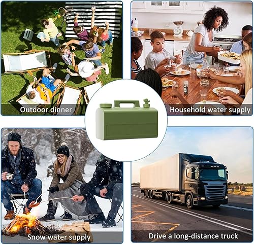 Contenitore 'Acqua con Rubinetto, Serbatoio di stoccaggio 'Acqua - Brocca per la conservazione 'Acqua Brocca da Campeggio per stoccaggio 'acq - Ysert