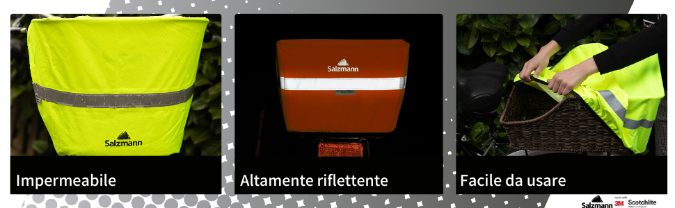 descriptive banner with product details on the salzmann basket cover 