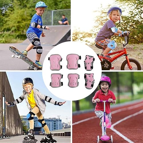 Ginocchiere per Bambini, Protezioni Skateboard Bambini, Set di Protezioni per Bambini, Ginocchiere | Gomitiere | Tutore Polso Protezioni Set per Bambini, Protezioni Pattini, per Skateboard, Bicicletta - Ysert