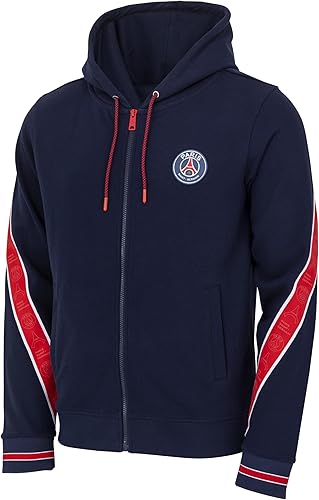 Paris Saint-Germain Felpa con cappuccio con zip PSG – Collezione ufficiale - Ysert
