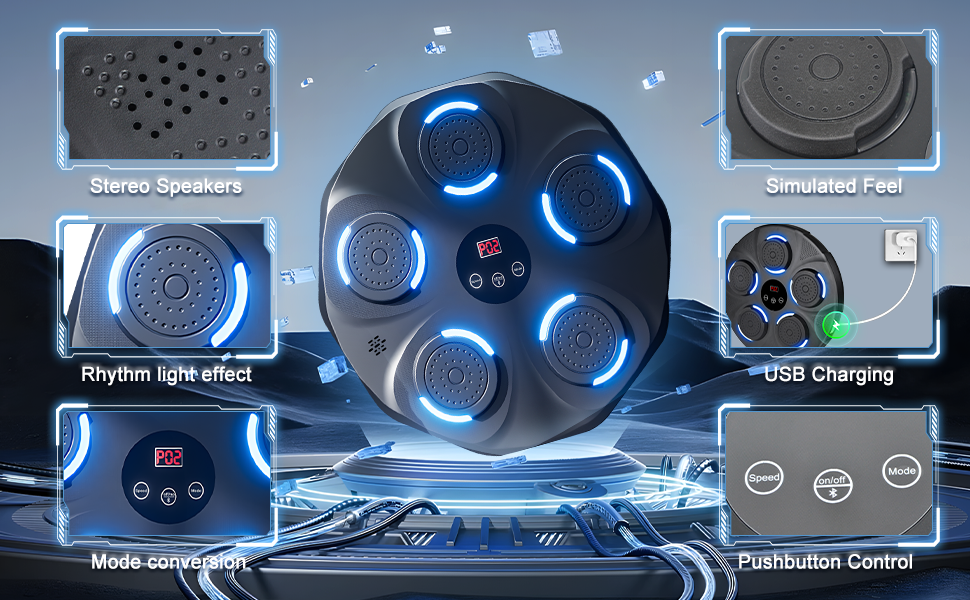 musical boxing machine