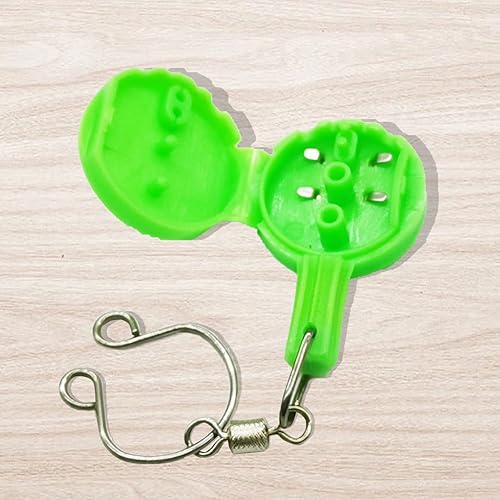 2 Pezzi Strumenti per Nodi da Pesca, Strumento per Pesca a Mosca, Attrezzo di Legatura a Nodo Rapido da Pesca, Quick Knot Line Attrezzo, Multifunzionale per La Pesca La Mosca Attrezzo - Ysert