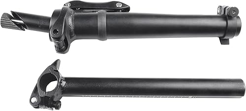 Stelo pieghevole elettrico,Set di steli riser pieghevole regolabile per bici pieghevole,25,4 mm - Ysert