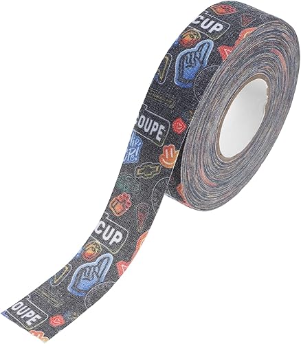 WESIEVYA 1 Rotolo di Nastro da Hockey, Pratico Nastro Adesivo per Fascia da Hockey, Nastro Protettivo per Mazza da Hockey, per Avvolgere Racchette da Hockey, Nastro Protettivo per Mazza da - Ysert