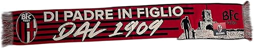 Sciarpa Bologna UFFICIALE modello Jacquard in Acrilico Rossoblu DI PADRE IN FIGLIO DAL 1909 SCJB0PAD05 - Ysert