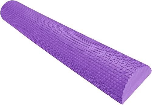 Eva Half Foam Roller, Foam Half Roller Massage, Antiscivolo, Yoga Blocks Half Round Foam Roller Neck for Men Women Relaxing Back Neck Legs Massage - Ysert