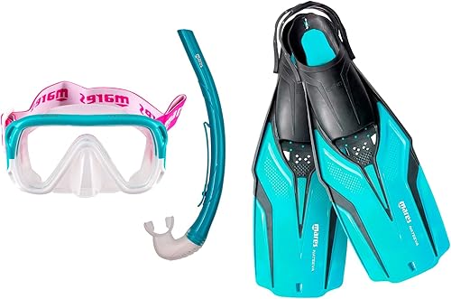 Mares Set Nateeva Keewee Jr, Snorkeling Unisex-Youth - Ysert