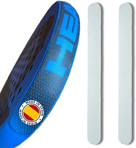 Protezione per racchetta da paddle trasparente, resistente e ruvida, accessori per paddle, protezione per racchetta da paddle leggera e di facile sostituzione, 35 mm x 370 mm, custodia per padel - Ysert