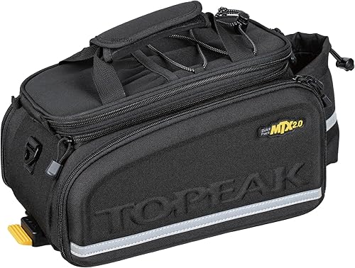 Topeak - Borsa Portapacchi MTX Trunk Bag DXP, Nero, 36 x 25 x 29 cm, 22,6 Litri - Ysert