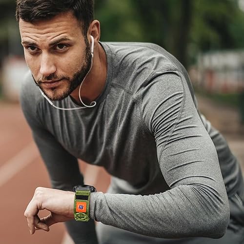 Cinturino per Fenix 6X Pro, 26mm Nylon Cinturino per Fenix 7X/Fenix 6X/Fenix 7X Pro/Fenix 5X/Fenix 5X Plus/Fenix 7X Solar/Fenix 3/Fenix 3 HR/3 Sapphire/Fenix 7X Sapphire Solar/D2 Delta PX - Ysert