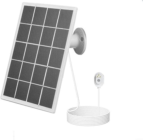 Caricatore pannello solare per Pro 5S/4/3 per fotocamere, uscita 5 V 10 W, IP65 resistente alle intemperie (nero) - Ysert