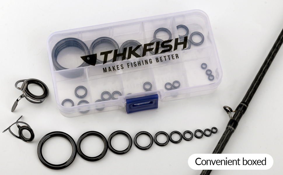 Anelli Canna da Pesca Kit Riparazione Canna da Pesca Anello Guida Canna da Pesca