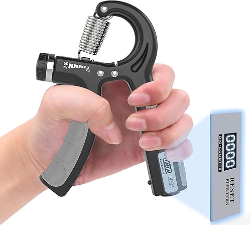 PROIRON Hand Grip, Avambracci Attrezzi con Resistenza 5-60KG per Allenamento della Forza e Recupero di Lesioni alla Mano - Ysert