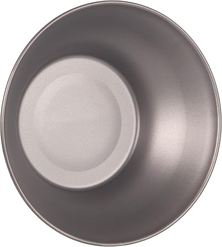 Lifeventure Ciotola da Campeggio in Titanio Super Leggera con Custodia per riporre Oggetti, Ultra Leggera, Ideale per Campeggio o Viaggi - Ysert