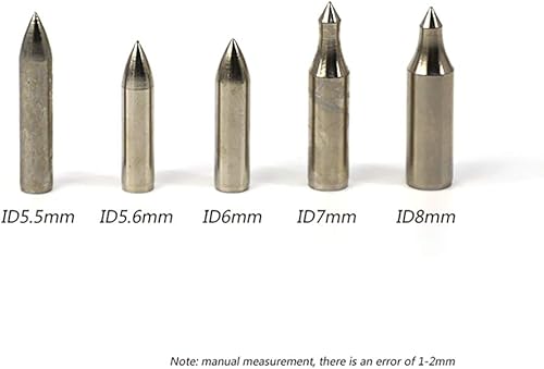 12 pz Acciaio Inossidabile Caccia sul Campo Punta della Freccia, per OD 5,5 mm 5,6 mm 6 mm 7 mm 8 mm Legno di bambù Freccia Shaft Freccia Testa Frecce Accessorio - Ysert