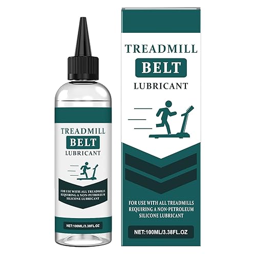 Gwtdtoad Lubrificante per tapis roulant per cinture, lubrificante per tapis roulant, riduzione del rumore, lubrificante per cintura 'olio, con tappi a vite di precisione per tutti i tipi di tapis - Ysert