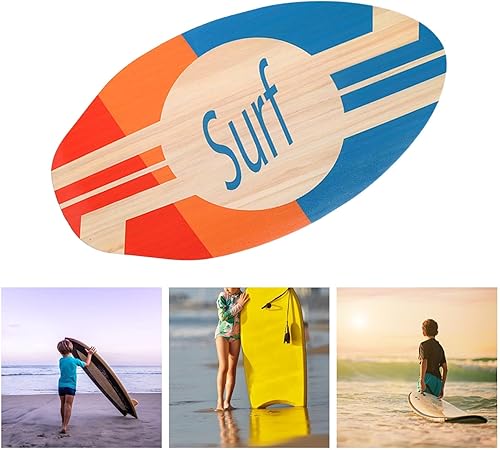Skimboard da Spiaggia per Bambini, Tavola da Surf per Giochi Acquatici da 30 Pollici, Tavola Universale, Tavola da Sabbia Portatile, Tavola da Surf - Ysert