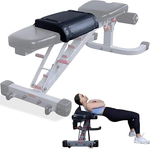 Hip Thrust Bench Pad per schiena spalle collo supporto attrezzature fitness Barbell Pad Pad schiuma per sollevamento pesi anca cuscino attrezzature fitness attrezzature palestra accessori imbottitura - Ysert