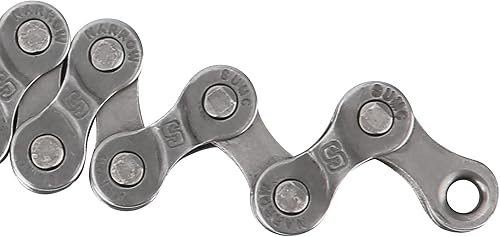 Catena per bicicletta a 8 velocità, 108 maglie,Acciaio 24 18 21 velocità mountain bike catena di cambio esterna - Ysert