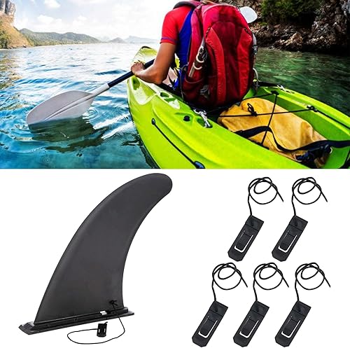 5 clip di ricambio per pinne per tavola da surf, fibbia per pinne da surf, accessori per tavole lunghe - Ysert
