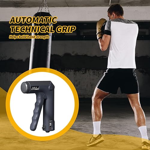 Avambracci Attrezzi, Hand Grip Regolabile, Gripper per Allena Avambracci e Riabilitazione Mano, Allenamento Avambraccio con Contatore Meccanico, Molle per Mani con Due Modalità di Allenamento, 1 Pezzo - Ysert