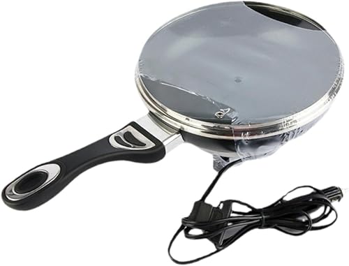 Padella Elettrica per Veicoli, Utensile Da Cucina Portatile con Coperchio per Picnic E Campeggio, 24 V 250 W - Ysert