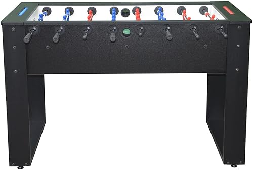 Calcio Balilla Professionale Socrate - Design Italiano Premium | Esperienza di Gioco Autentica - Gambe in Legno Massello - Aste Uscenti o Telescopiche, Piano Vetro Temperato - NG Biliardi - Ysert