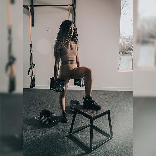 Powerblock PRO 50Set Manubri Caricabili 2.26-22.68 kg Black - Ysert