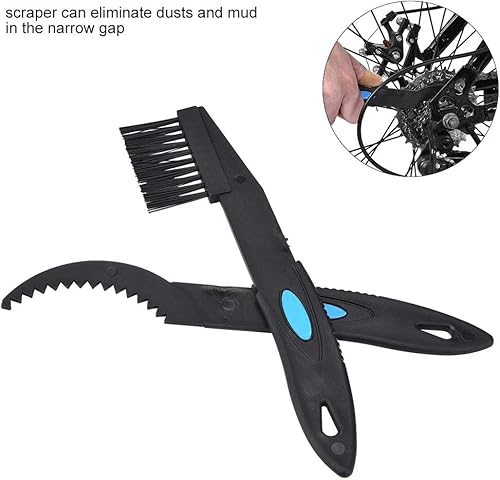2Pcs Spazzole per la pulizia della bici Spazzole multiuso per il lavaggio della bicicletta per catena Manovella Pignone Set di strumenti per la pulizia della bici - Ysert