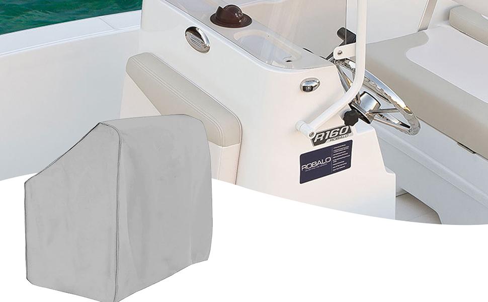 Coperture per barche con console centrale