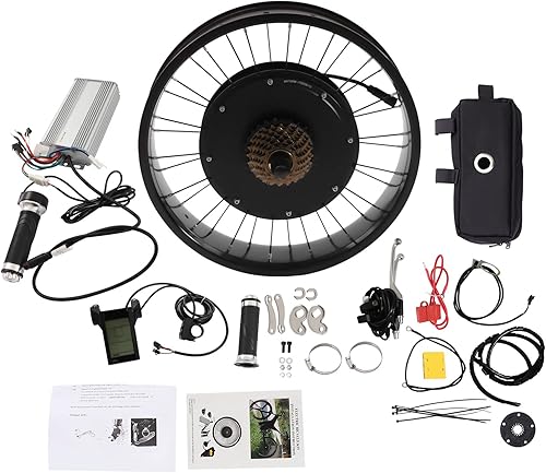 Kit di conversione per bicicletta elettrica da 20 pollici, 48 V, 1500 Watt, ruota posteriore (esclusa batteria) - Ysert
