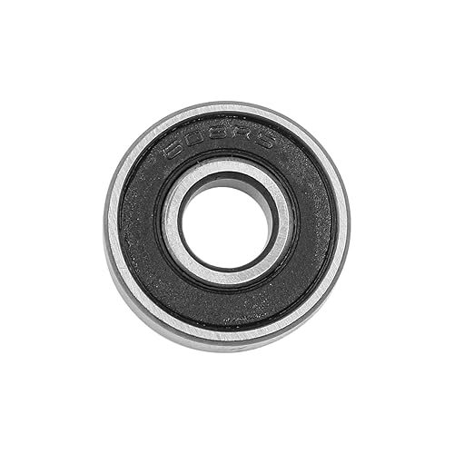 608-RS - Cuscinetti per skateboard, cuscinetti in metallo, piccoli cuscinetti di ricambio per skateboard, ruote longboard, pattini, scooter, 20 pezzi - Ysert